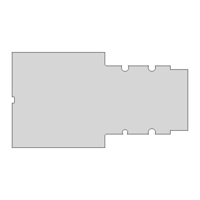 Disipador C To 220X2 36 5X17X25 1 | Professional CAD Design