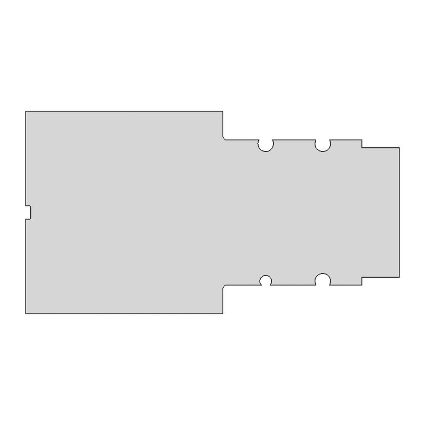 Disipador C To 220X2 36 5X17X25 1 | Professional CAD Design