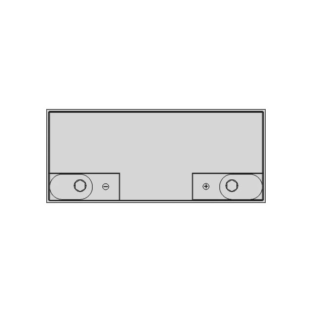 Delta Cgd 1233 12V 33Ah 1 | Professional CAD Design