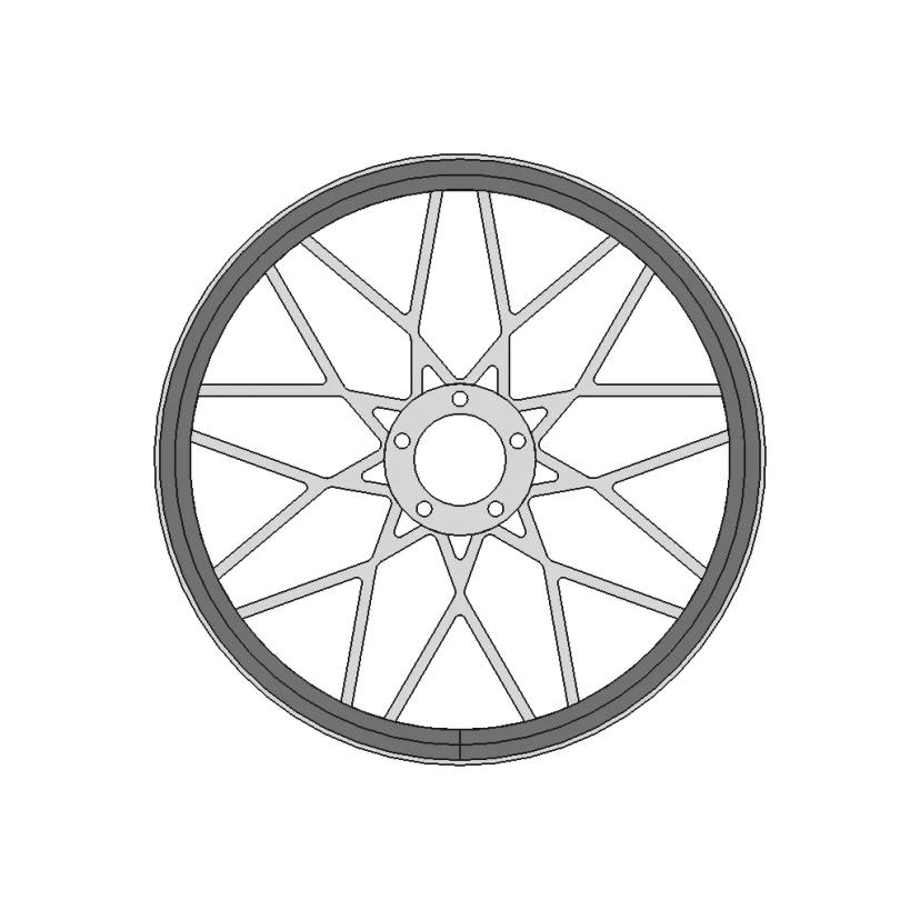 Chevrolet Corvette C8 Z51 Rear Brake Rotor 1 | 3D CAD Engineering Model