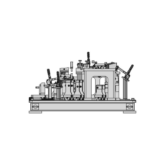 Fr Door Reinf Beam Assy Control Fixture 1 | 3D CAD Engineering Model