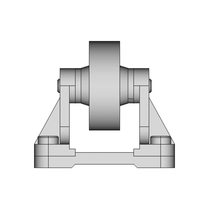 Aluminium Racing Seat 1 | 3D CAD Engineering Model