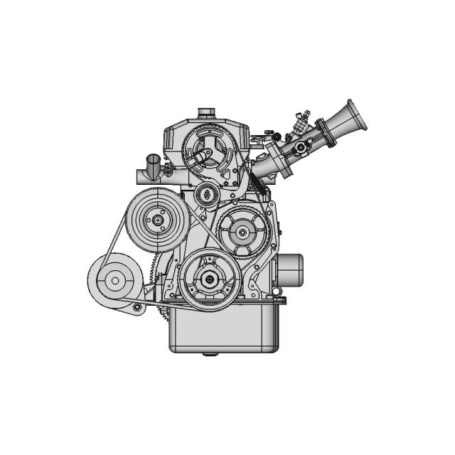 Fuel Surge Tank 3 Liter 1 | 3D CAD Engineering Model