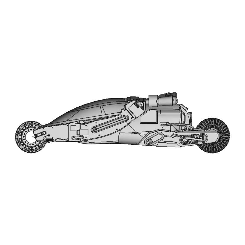 2 Cylinder Engine 16 | 3D CAD Engineering Model