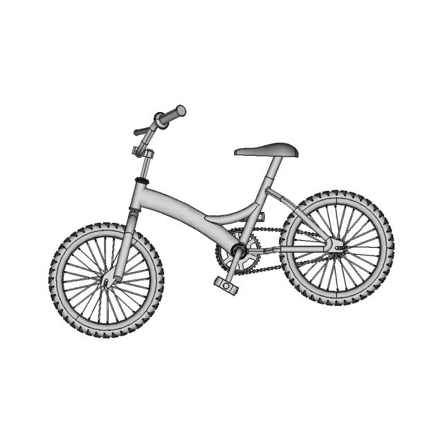 E Bike Frame 4 | 3D CAD Engineering Model