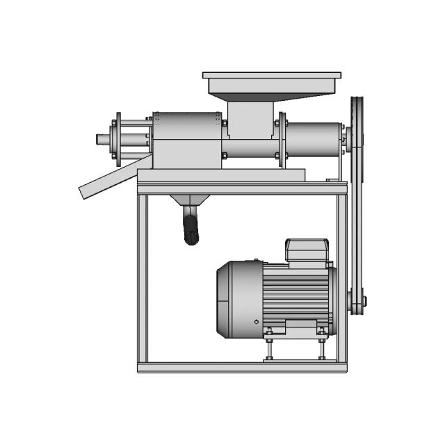 Ac2 H Chain Conveyor B320 Lx For Pallet Conveyor System | 3D CAD Engineering Model