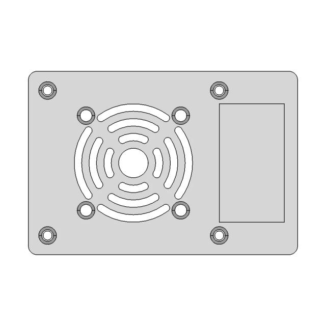 Enclosure For As5600 Magnetic Encoder With Nema 17 Stepper Motor | 3D CAD Engineering Model