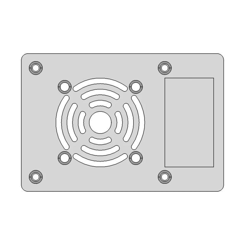 Enclosure For As5600 Magnetic Encoder With Nema 17 Stepper Motor | 3D CAD Engineering Model