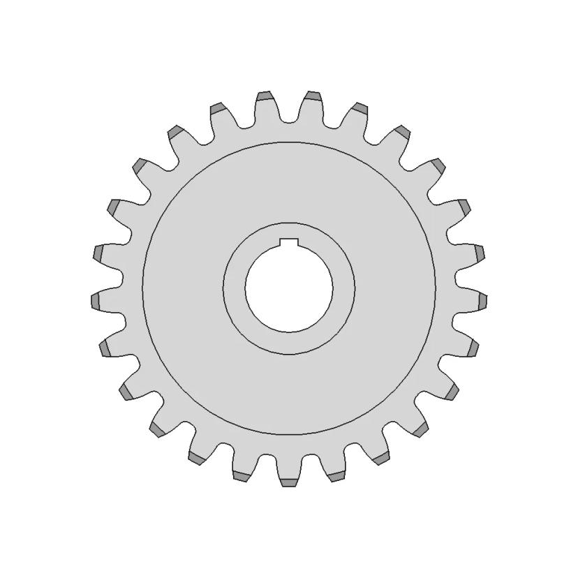 Chain Sprocket 36 | 3D CAD Engineering Model