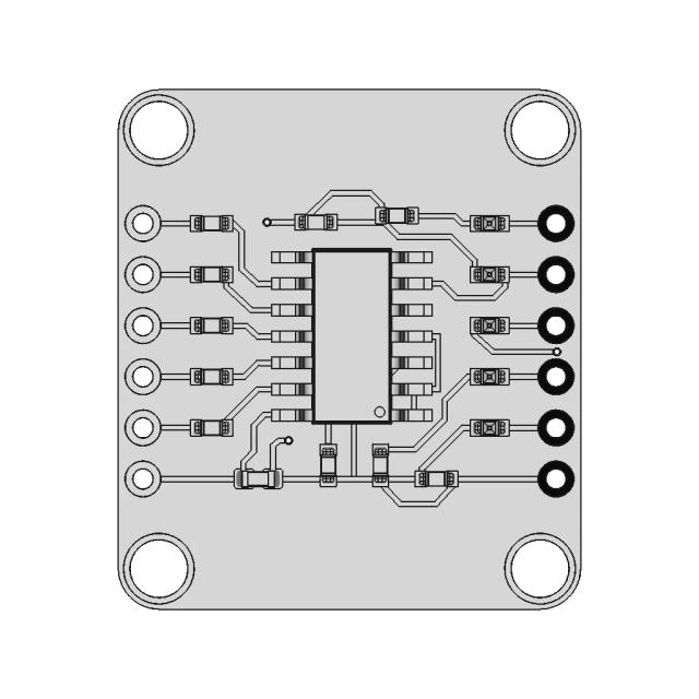 8 Channelmultiplexer Pca9548A Hw617 I2C High Detailed 1 | 3D CAD Engineering Model
