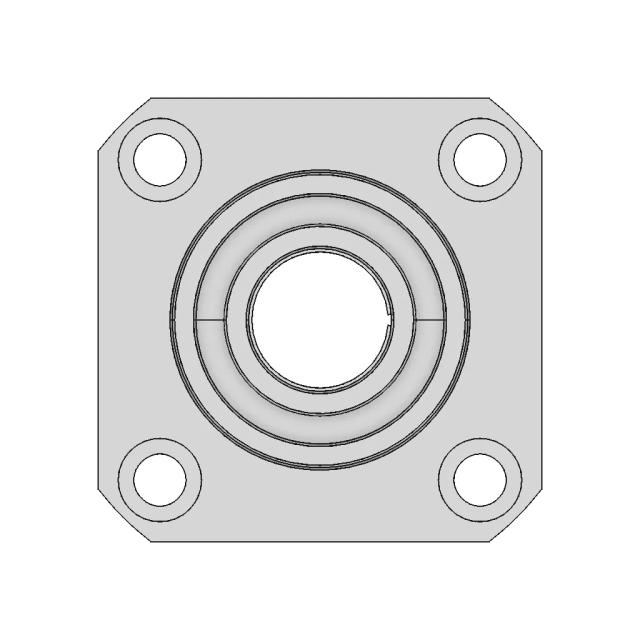 Mancal Bearing Ff20 1 | 3D CAD Engineering Model