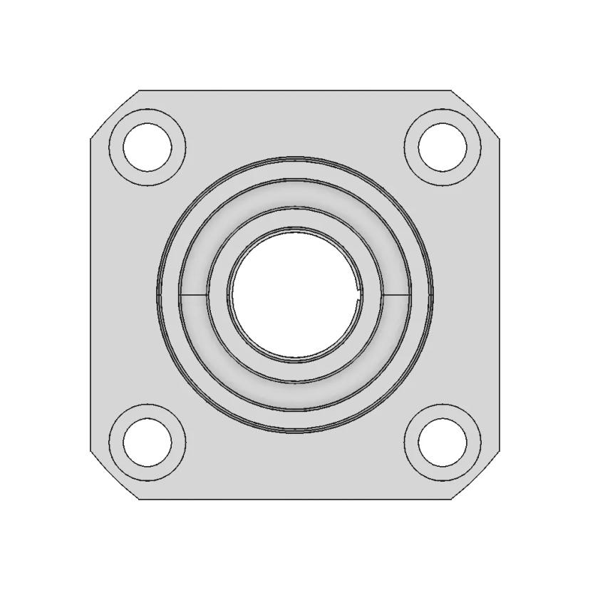 Mancal Bearing Ff20 1 | 3D CAD Engineering Model