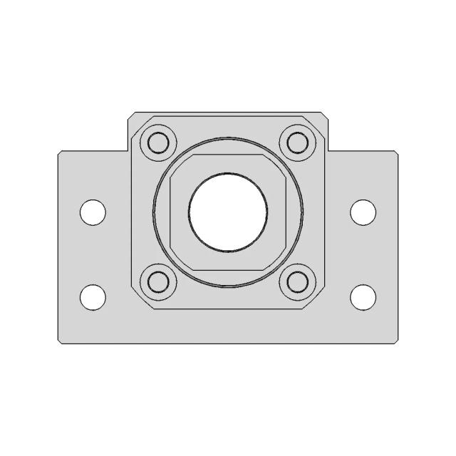 Mancal Bearing Bk15 1 | 3D CAD Engineering Model