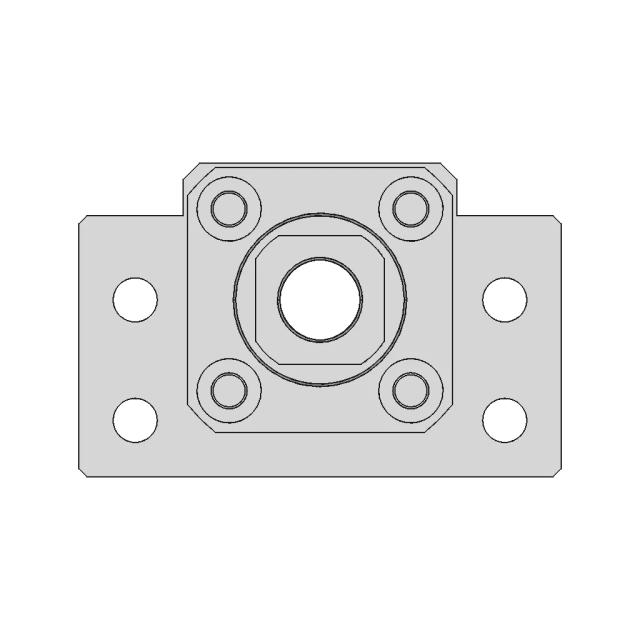 Mancal Bearing Bf35 1 | 3D CAD Engineering Model