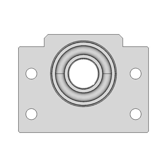 Mancal Bearing Bf17 1 | 3D CAD Engineering Model