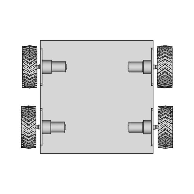 Linear Belt For Tank Robot 1 | 3D CAD Engineering Model