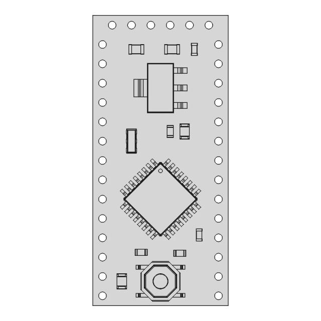 Arduino Mega2560 Prototype Shield V3 1 | 3D CAD Engineering Model