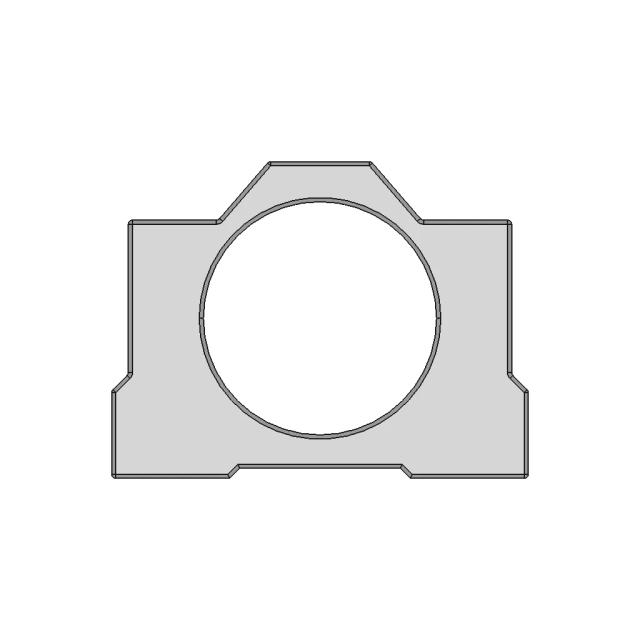 Ex 6 Plastic Rubber Part Solidworks Practice 1 | 3D CAD Engineering Model