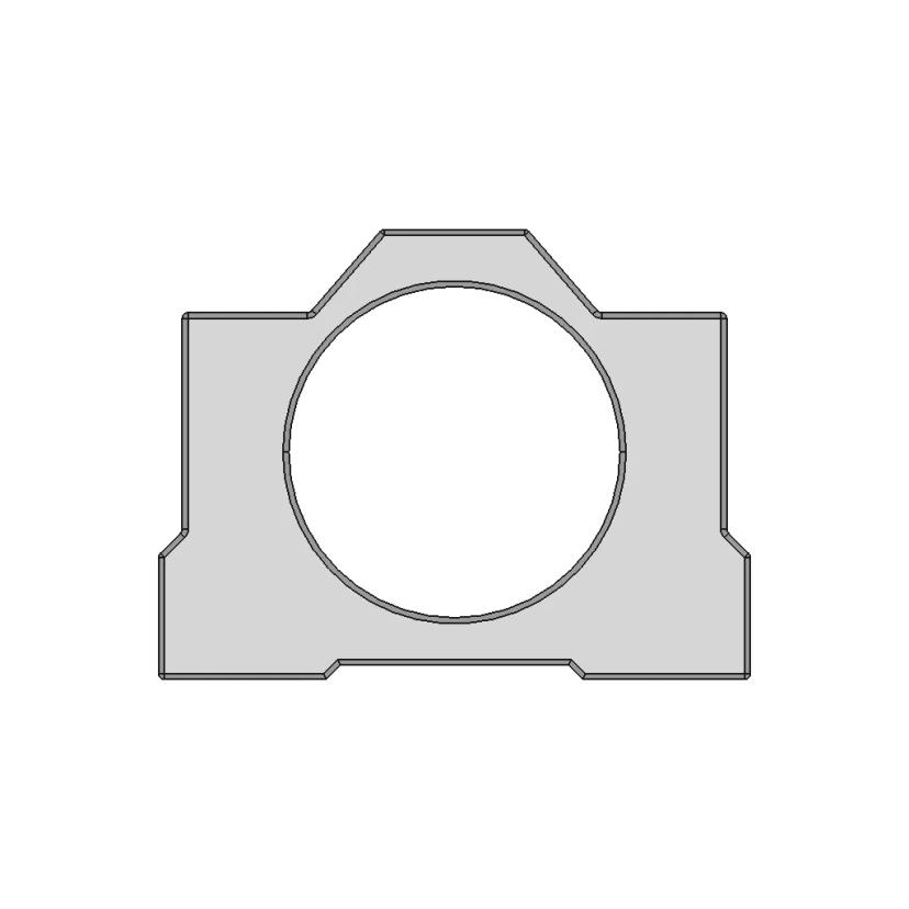 Ex 6 Plastic Rubber Part Solidworks Practice 1 | 3D CAD Engineering Model