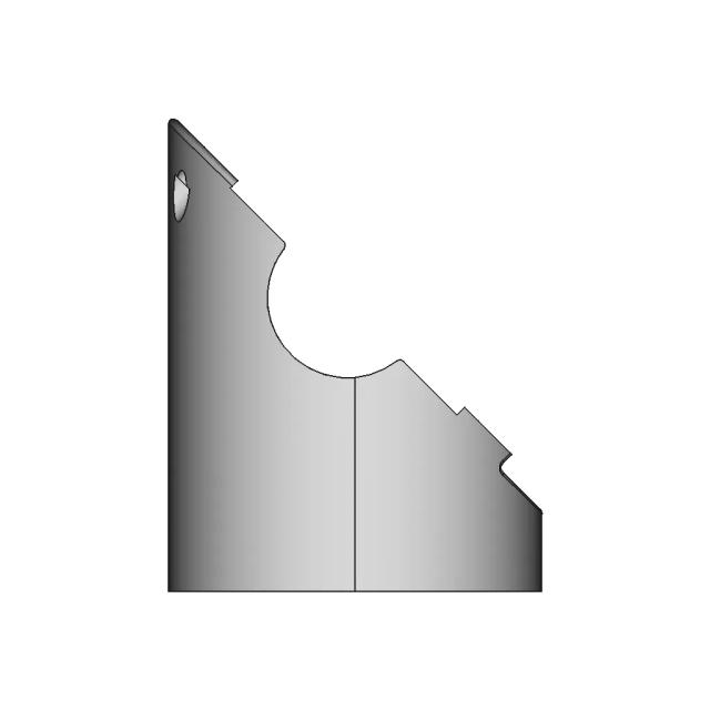 Ex 1 Plastic Part Solidworks Practice 1 | 3D CAD Engineering Model