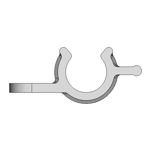 Donner Hush I Guitar Forearm Rest 1 | 3D CAD Engineering Model