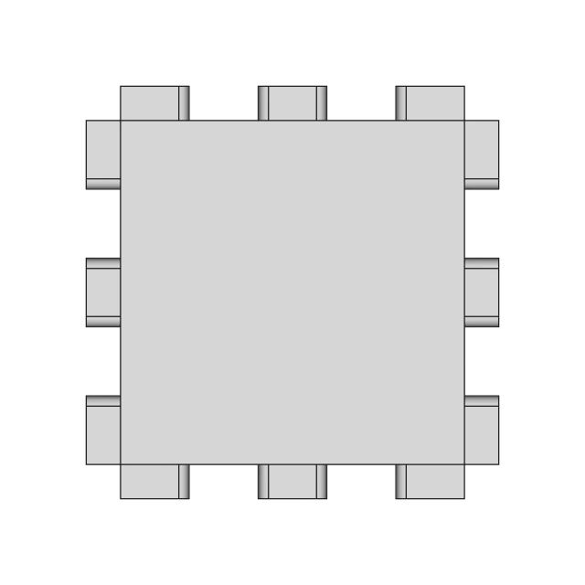 126 Reduction Ellipse Hex Fusion Griggio3D 1 | 3D CAD Engineering Model