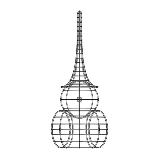 3D Printed Push Up Bar 1 | 3D CAD Engineering Model