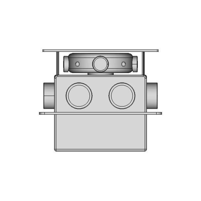 Bracket For 35Mm Post 1 | 3D CAD Engineering Model