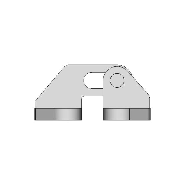 Clamp On Cup Holder For Desk Universal Design 1 | 3D CAD Engineering Model