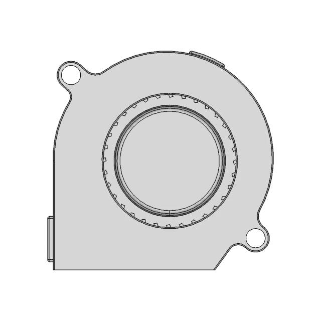 03 07 Ktm 450 Mxc Radiator Left 1 | 3D CAD Engineering Model