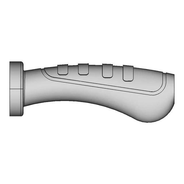 Shower Curtain Clip 1 | 3D CAD Engineering Model