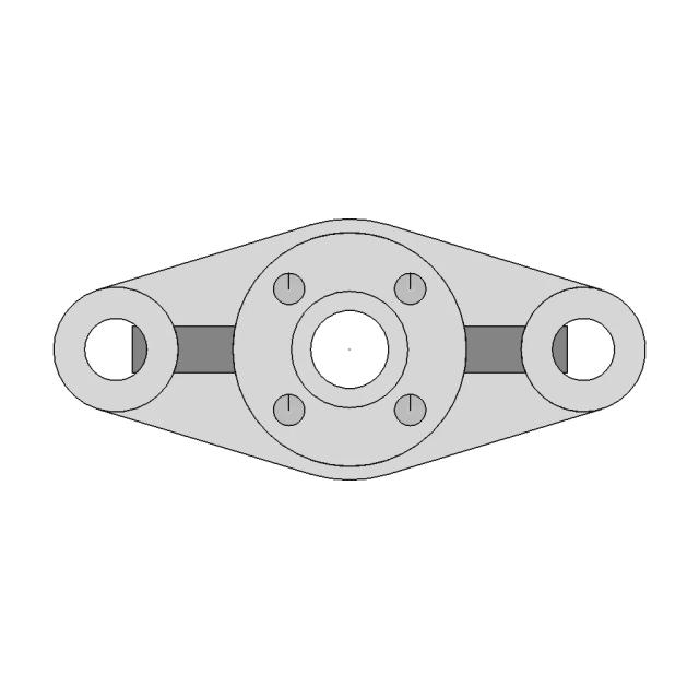 Terminal Block For Button D19 1 | 3D CAD Engineering Model
