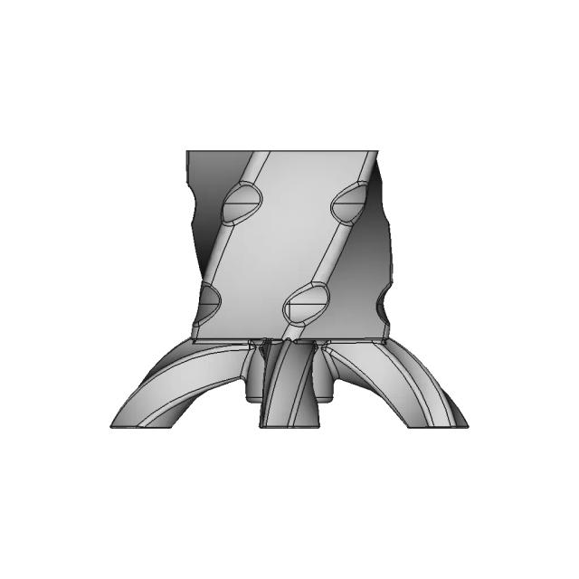 Diminished Rhombicosidodecahedron 1 | 3D CAD Engineering Model