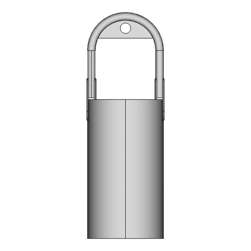 10M Long Oil Tanker Shell Only 1 | 3D CAD Engineering Model