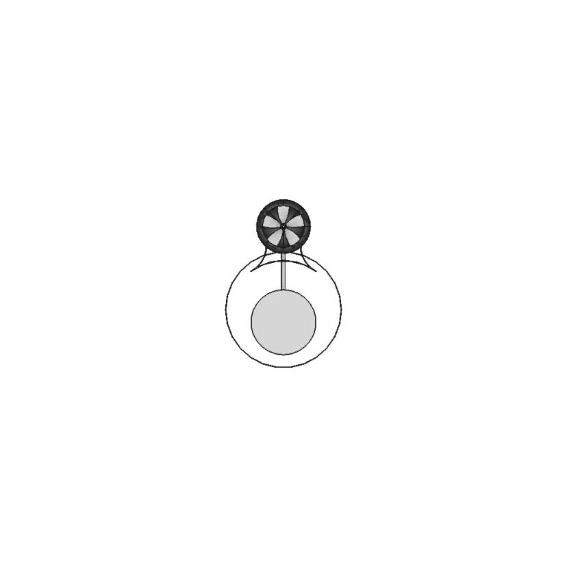 Simple Winch Model 1 | 3D CAD Engineering Model