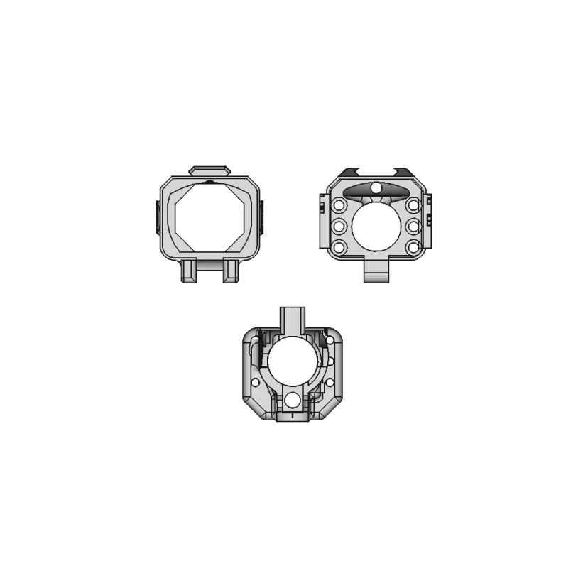 Led Light Emitter 160 Leds 480 Watts 40 X 4 | 3D CAD Engineering Model