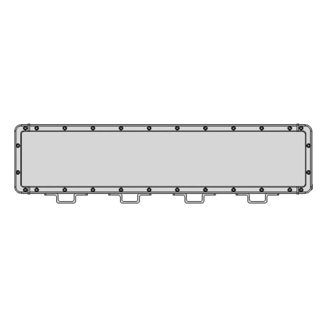 3W Explosion Proof Surface Mount Infrared Led Light C1D1 2 | 3D CAD Engineering Model