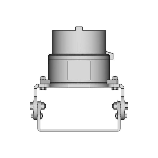 12W Explosion Proof Surface Mount Infrared Led Light C1D1 2 | 3D CAD Engineering Model