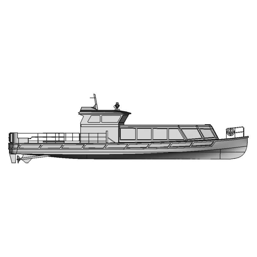 Genset Volvo Penta D5At With Frame Silenser And Control Box | 3D CAD Engineering Model