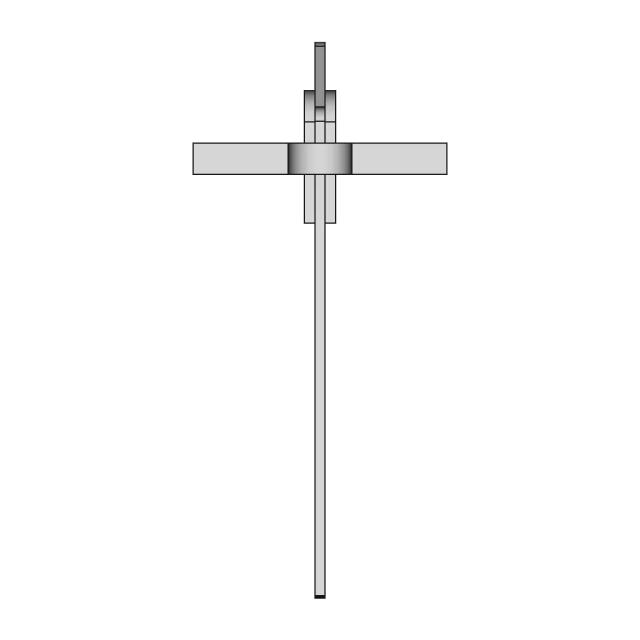 Surfboard Thruster 1 | 3D CAD Engineering Model