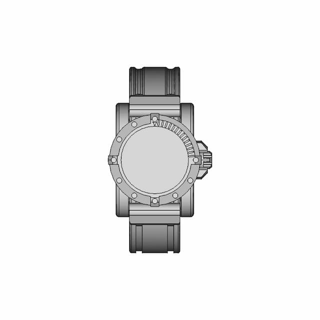 Turbine Watch Case | 3D CAD Engineering Model