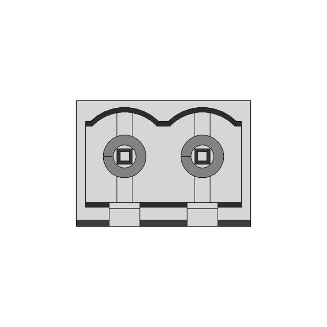 8 Pin Header Reference Model 1 | 3D CAD Engineering Model