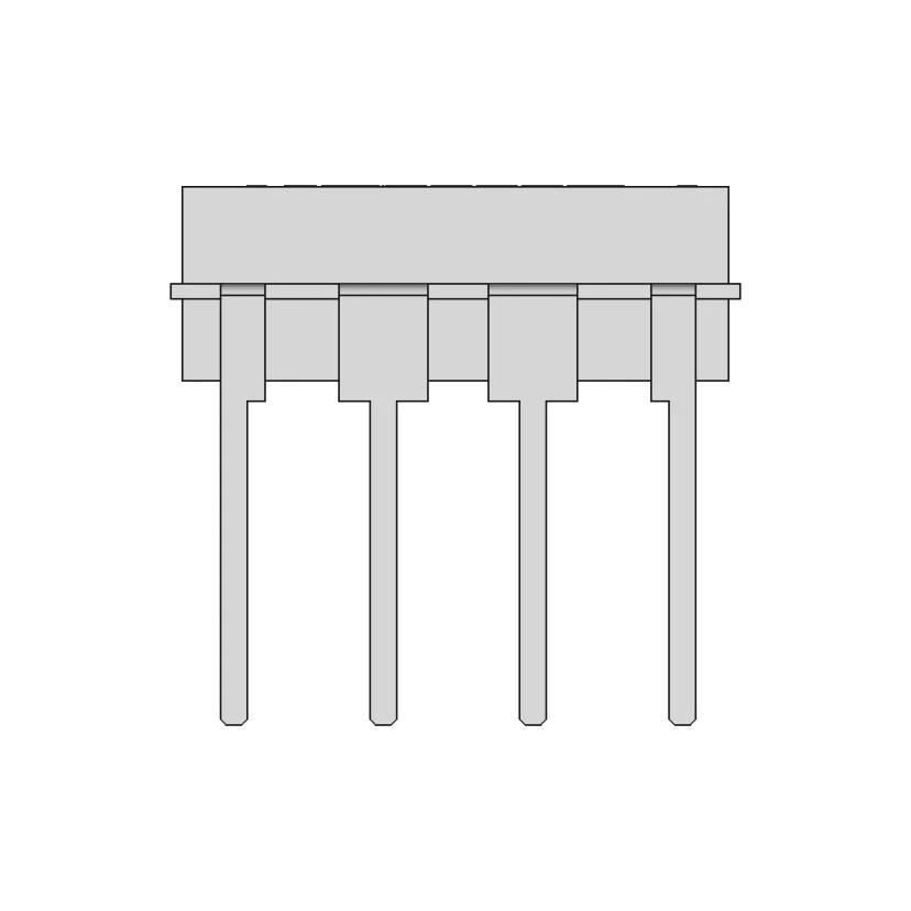 Breadboard For Test Circuit 1 | 3D CAD Engineering Model