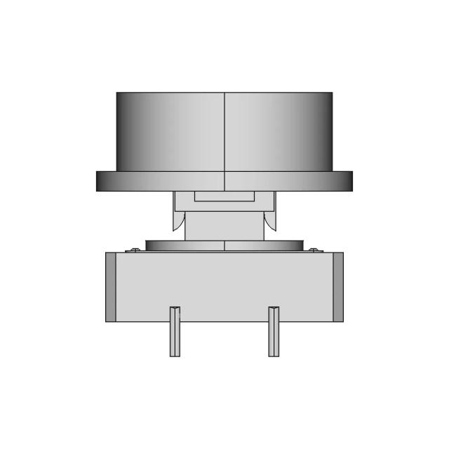 Sweideer 22Mm Spst Illuminated Red Green No Momentary On Off | 3D CAD Engineering Model