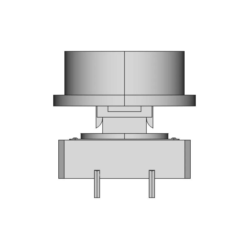Sweideer 22Mm Spst Illuminated Red Green No Momentary On Off | 3D CAD Engineering Model