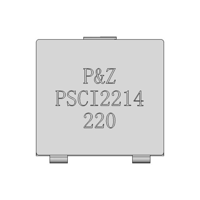 Psci1460 Flat Wire High Current Inductors 1 | 3D CAD Engineering Model