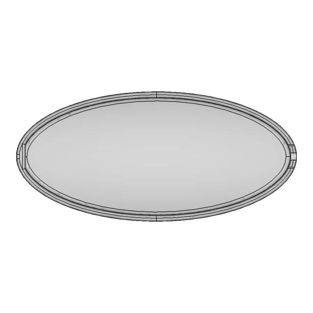 125 Spinner Keychain - Professional 3D Model