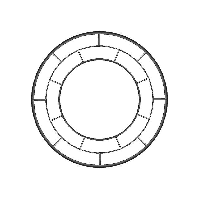 Detailed Speaker Cone Model with Precise Dimensions