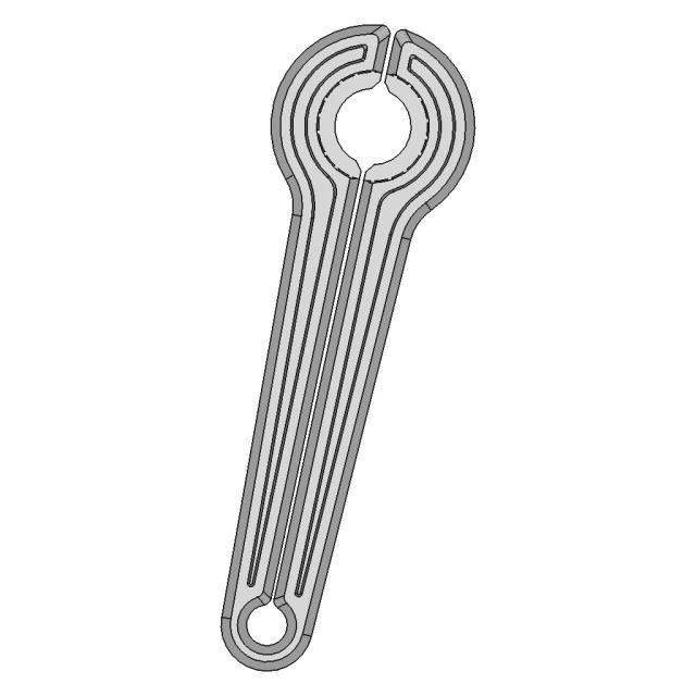 3D CAD Model of Mechanical Part Created in FreeCAD