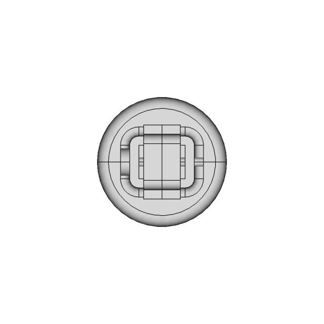 3D Printable Pen Holder Model for Office Organization